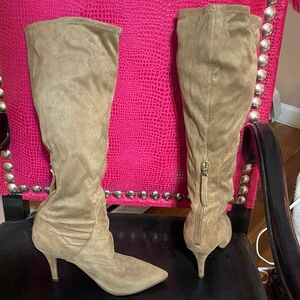 (Nine West) Elegant Tan Knee-High Women's Boots
